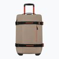 American Tourister Urban Track Duffle mit Rädern 55 l beige / orange Reisekoffer