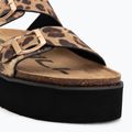 Damen-Pantoletten O'Neill Sandy Platform Low leopard 7