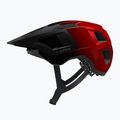 Lazer Lupo KinetiCore metallisch roter Fahrradhelm 2