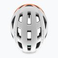 Lazer Cerro KinetiCore weiß/blinkend orange Fahrradhelm 5