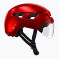 Lazer Urbanize NTA + Led Fahrradhelm metallisch rot