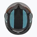 Kinderskihelm Bollé Quiz Visor Jr schwarz/blau matte/orange gun 5