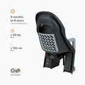 Fahrradsitz Polisport Guppy Maxi+ CFS dark grey/silver 5
