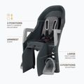 Fahrradsitz Polisport Guppy Maxi+ CFS dark grey/silver 7