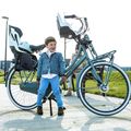 Hinterer Rahmen Fahrradsitz bobike Go 1P grün-grau 8012400003 4