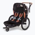 Fahrradanhänger für zwei Personen bobike Moobe grau-schwarz 8616000001 3
