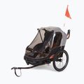 Fahrradanhänger für zwei Personen bobike Moobe grau-schwarz 8616000001 4