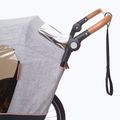 Fahrradanhänger für zwei Personen bobike Moobe grau-schwarz 8616000001 9