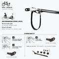 Fahrradanhänger Polisport Kids Trailer&Stroller black/grey 8