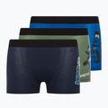 LEGO Lwbo 302 Kinder-Boxershorts 3 Paar grün/blau/grün 12010821