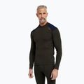 Herren Funktionsshirt langärmlig Dovre Folded Collar khaki