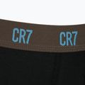 Boxershorts Herren CR7 Basic Trunk 3 Paar black/brown 7