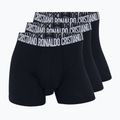 Herrenboxershorts CR7 Basic Trunk 3 pack black