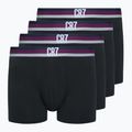 Men's CR7 Basic Trunk Boxershorts 4 Paar schwarz
