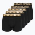 Herrenboxershorts CR7 Basic Trunk 5er-Pack 2321 black