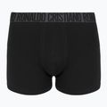 Herrenboxershorts CR7 Basic Trunk 4 Paar 2492 BLACK 3