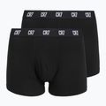 Herrenboxershorts CR7 Fashion Trunk 2 pack black