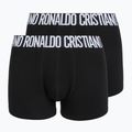 Herrenboxershorts CR7 Fashion Trunk 2 pack black