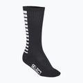 SELECT Gestreifte lange Socken schwarz