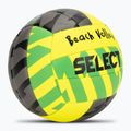 SELECT Beach-Volleyball v24 gelb/schwarz Größe 5 2