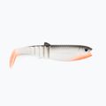 SavageGear LB Cannibal Shad weiß-schwarzer Gummiköder 61854