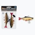 SavageGear 3D Roach Pulsetail Sinkender Gummiköder 2 Stück Rotfeder 63724