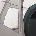 Easy Camp Palmdale 500 Lux 5-Personen-Campingzelt weiß 120423 5