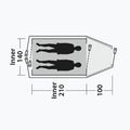 Campingzelt 2-osobowy Outwell Cloud 2 grün/grau 13