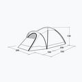 Campingzelt 3-osobowy Outwell Cloud 3 grün/grau 7