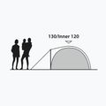 Campingzelt 3-osobowy Outwell Cloud 3 grün/grau 9