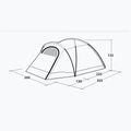 Campingzelt 4-osobowy Outwell Cloud 4 grün/grau 7