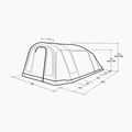 4-Personen-Campingzelt Outwell Sacramento 4 Air blue 7