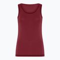 Damen Funktionsshirt Dovre Wool Singlet burgundy