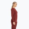 Damen-Funktionssweatshirt Dovre Wool burgundy 2