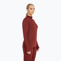 Damen-Funktionssweatshirt Dovre Wool Zip burgundy 3