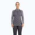 Damen-Funktionssweatshirt Dovre Wool Organic Half Zip grey