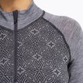 Damen-Funktionssweatshirt Dovre Wool Organic Half Zip grey 3