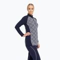 Damen-Funktionssweatshirt Dovre Wool Organic Half Zip navy 3