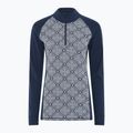 Damen-Funktionssweatshirt Dovre Wool Organic Half Zip navy 6