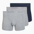 Thermo-Boxershorts für Herren Dovre Tights 3 pack grey