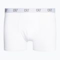 Men's CR7 Basic Trunk Boxershorts 3 Paar weiß/grau melange/schwarz 2