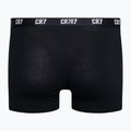 Men's CR7 Basic Trunk Boxershorts 3 Paar weiß/grau melange/schwarz 8