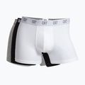 Men's CR7 Basic Trunk Boxershorts 3 Paar weiß/ graumelange/ schwarz