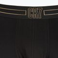 Herren CR7 Basic Trunk Boxershorts 5 Paar schwarz/gold 4