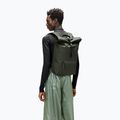 Cityrucksack Rains Rucksack Rolltop 13 + 4 l green 3
