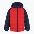 Skijacke Kinder Color Kids Ski Jacket Quilted AF 1. rot-schwarz 74695