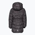 Daunenjacke Kinder Color Kids Jacket Quilted AOP AF 8. schwarz-rosa 74728 2