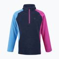 Kinder Ski-Sweatshirt Color Kids Fleece Pulli Colorblock dunkelblau 74773.5885