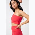 Sport-BH Girlfriend Collective Bianca One Shoulder cherry 5