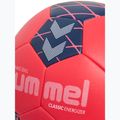 Handballball Hummel Classic Energizer red/marine size 3 4